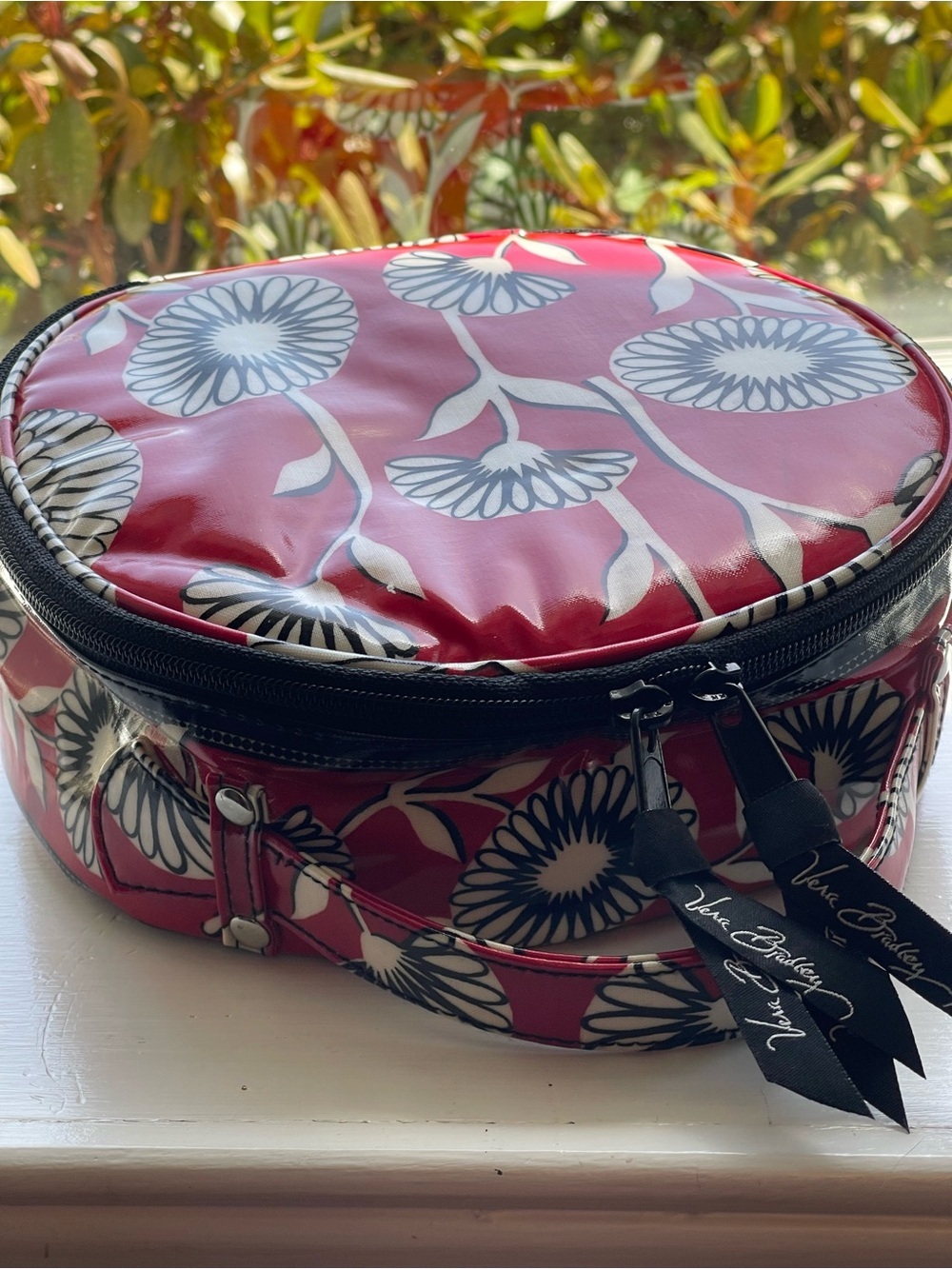 Vera Bradley cosmetic travel bag